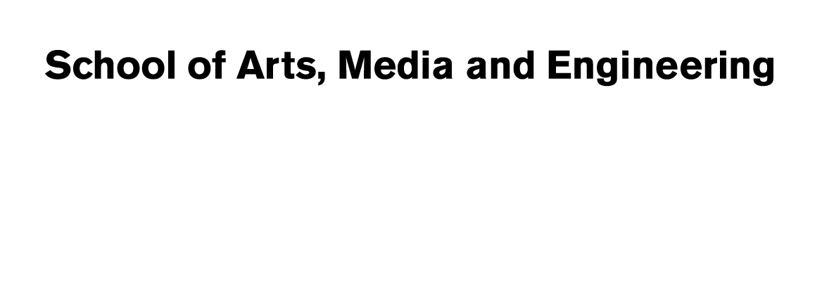Arizona State University: School of Arts, Media and Engineering logo